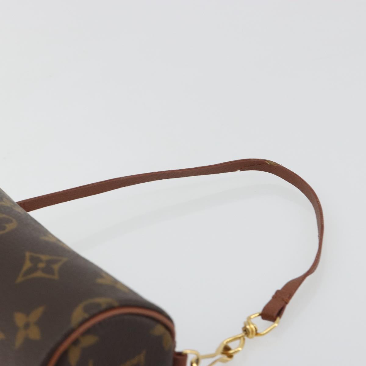 LOUIS VUITTON Monogram Papillon Pouch Pouch LV Auth BA14557A