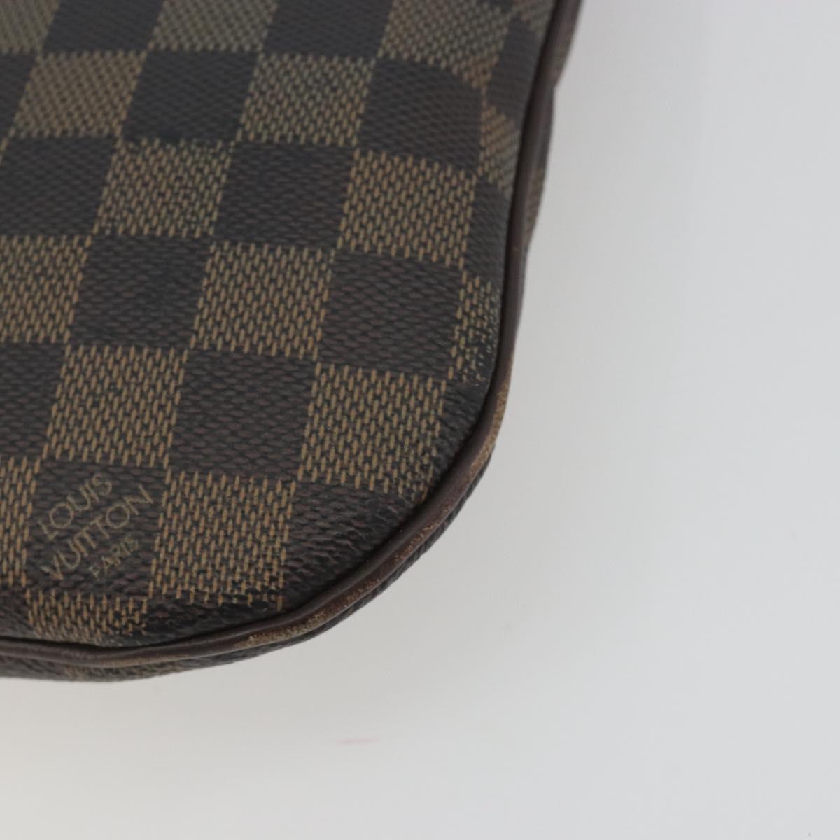 LOUIS VUITTON Damier Ebene Pochette Bosphore Shoulder Bag N51111 LV Auth BA14559