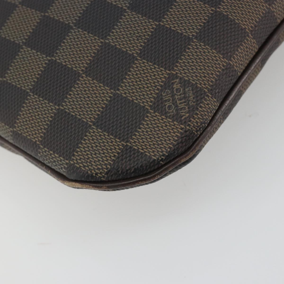 LOUIS VUITTON Damier Ebene Pochette Bosphore Shoulder Bag N51111 LV Auth BA14559
