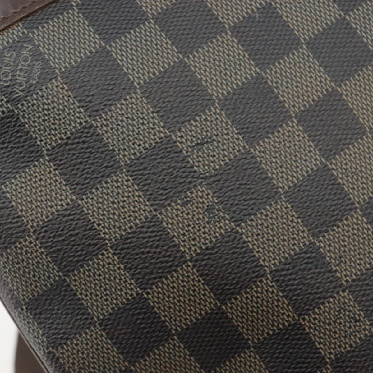 LOUIS VUITTON Damier Ebene Pochette Bosphore Shoulder Bag N51111 LV Auth BA14559