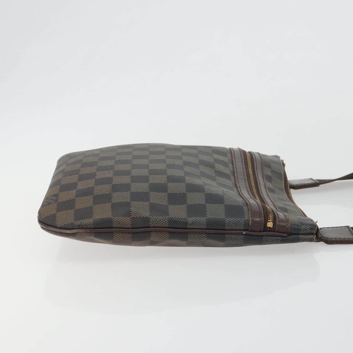 LOUIS VUITTON Damier Ebene Pochette Bosphore Shoulder Bag N51111 LV Auth BA14559