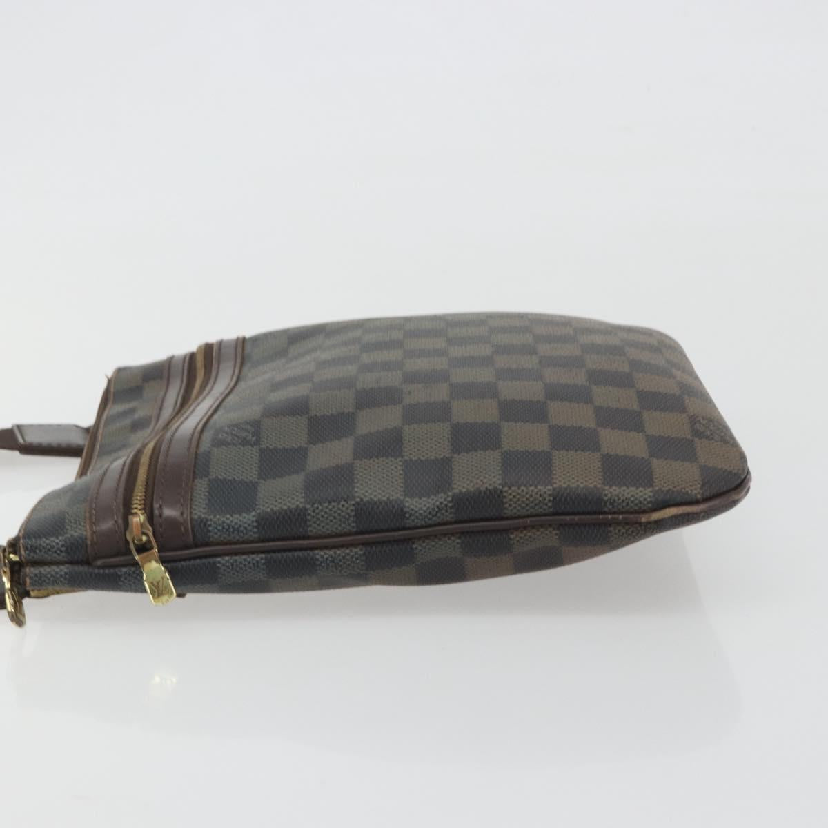LOUIS VUITTON Damier Ebene Pochette Bosphore Shoulder Bag N51111 LV Auth BA14559