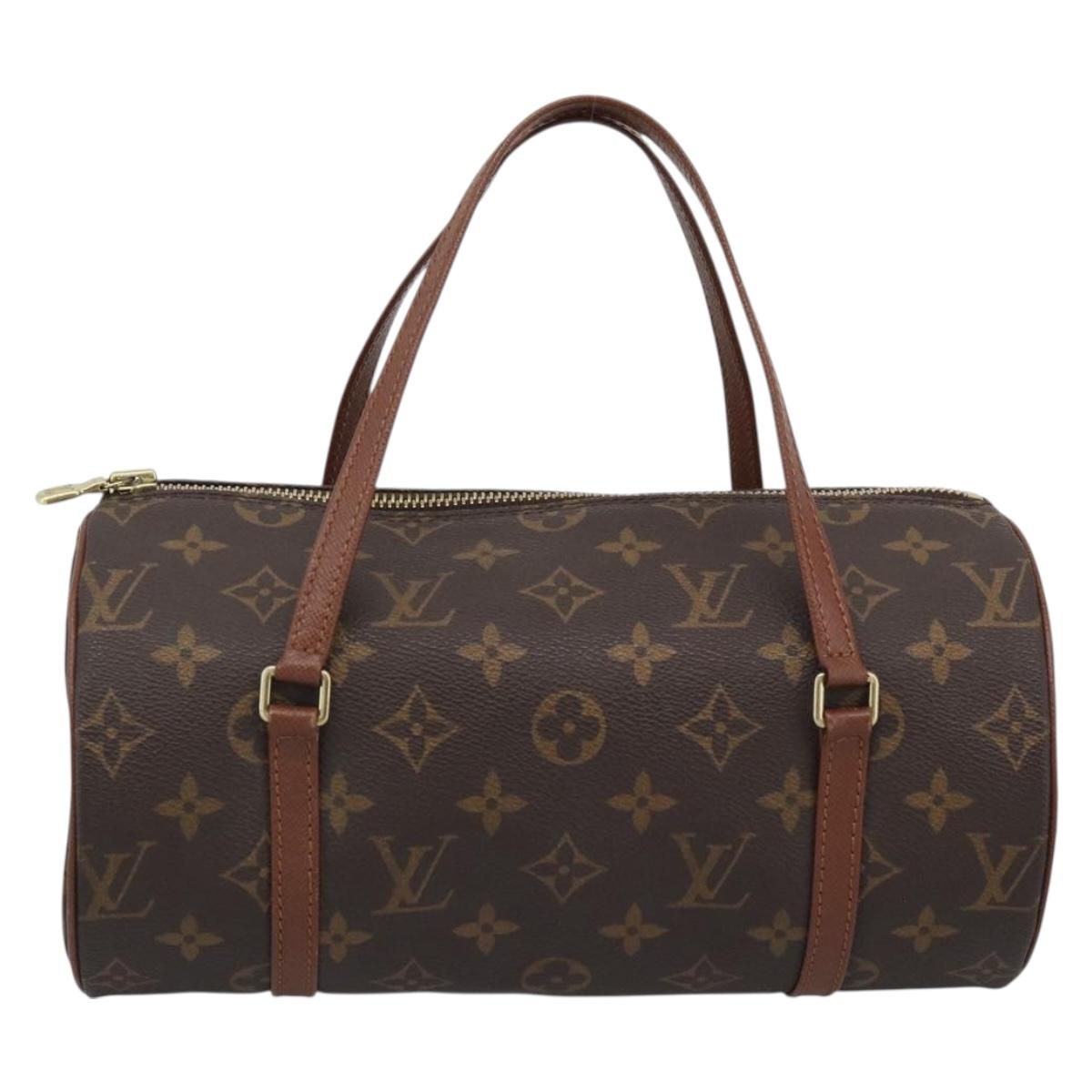 LOUIS VUITTON Monogram Papillon 26 Hand Bag M51366 LV Auth BA14573V