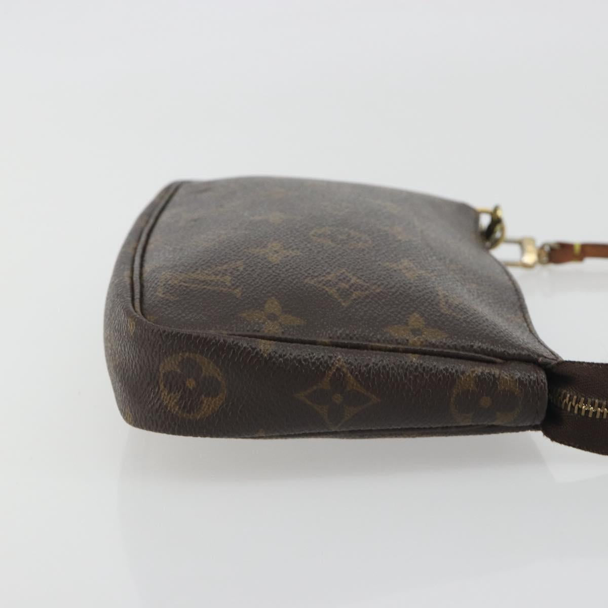 LOUIS VUITTON Monogram Pochette Accessoires Pouch M51980 LV Auth BA14577