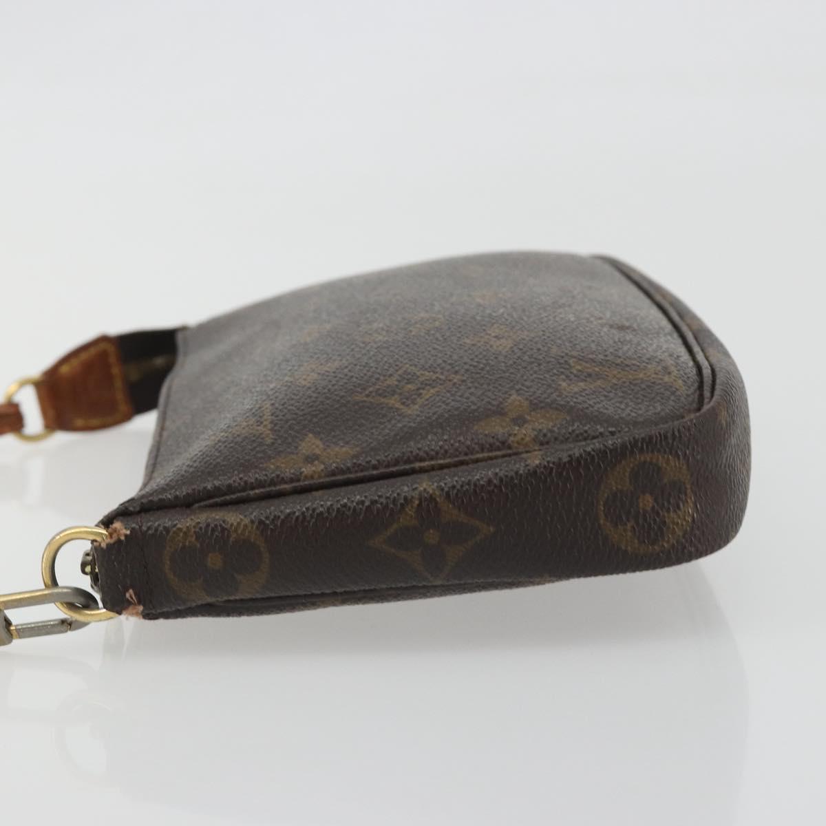 LOUIS VUITTON Monogram Pochette Accessoires Pouch M51980 LV Auth BA14577
