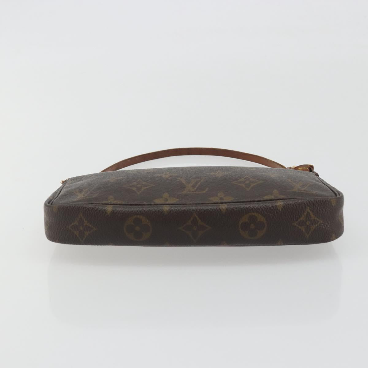 LOUIS VUITTON Monogram Pochette Accessoires Pouch M51980 LV Auth BA14577