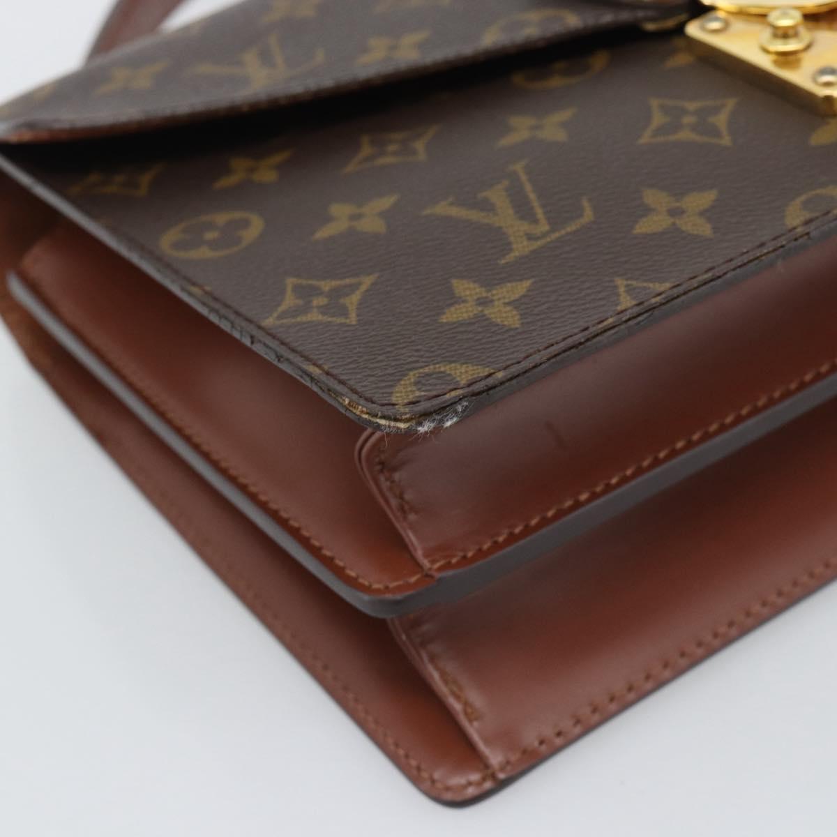 LOUIS VUITTON Monogram Concorde Hand Bag M51190 LV Auth BA14585