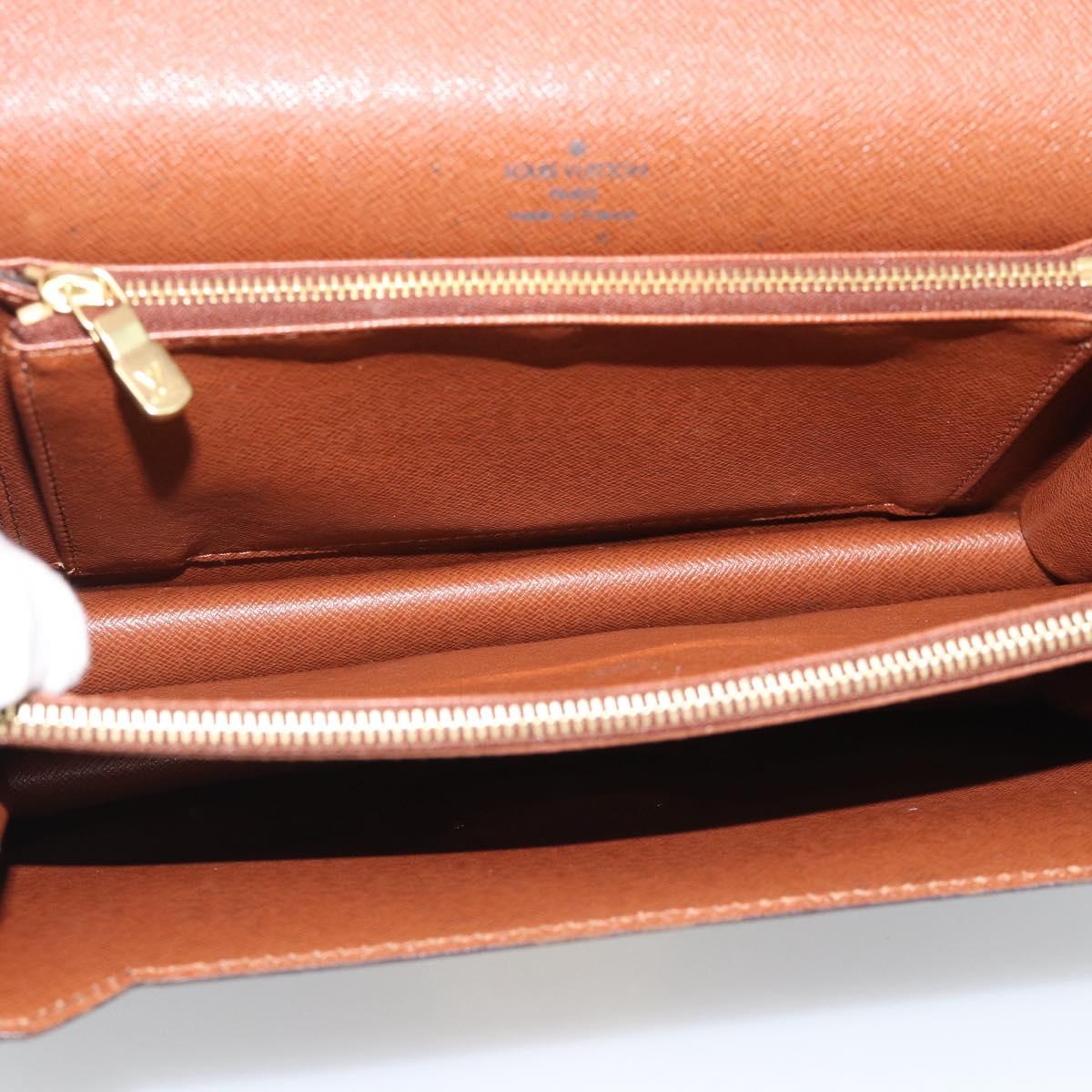LOUIS VUITTON Monogram Concorde Hand Bag M51190 LV Auth BA14585