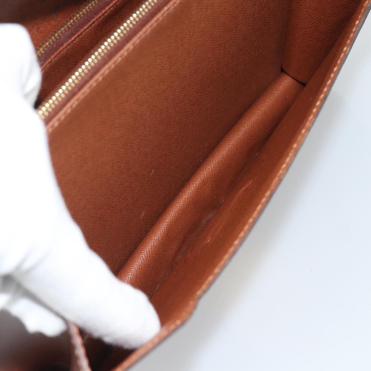 LOUIS VUITTON Monogram Concorde Hand Bag M51190 LV Auth BA14585