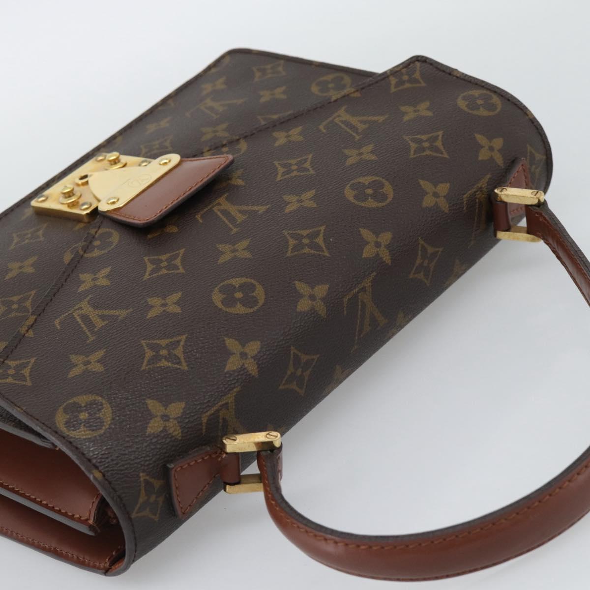 LOUIS VUITTON Monogram Concorde Hand Bag M51190 LV Auth BA14585