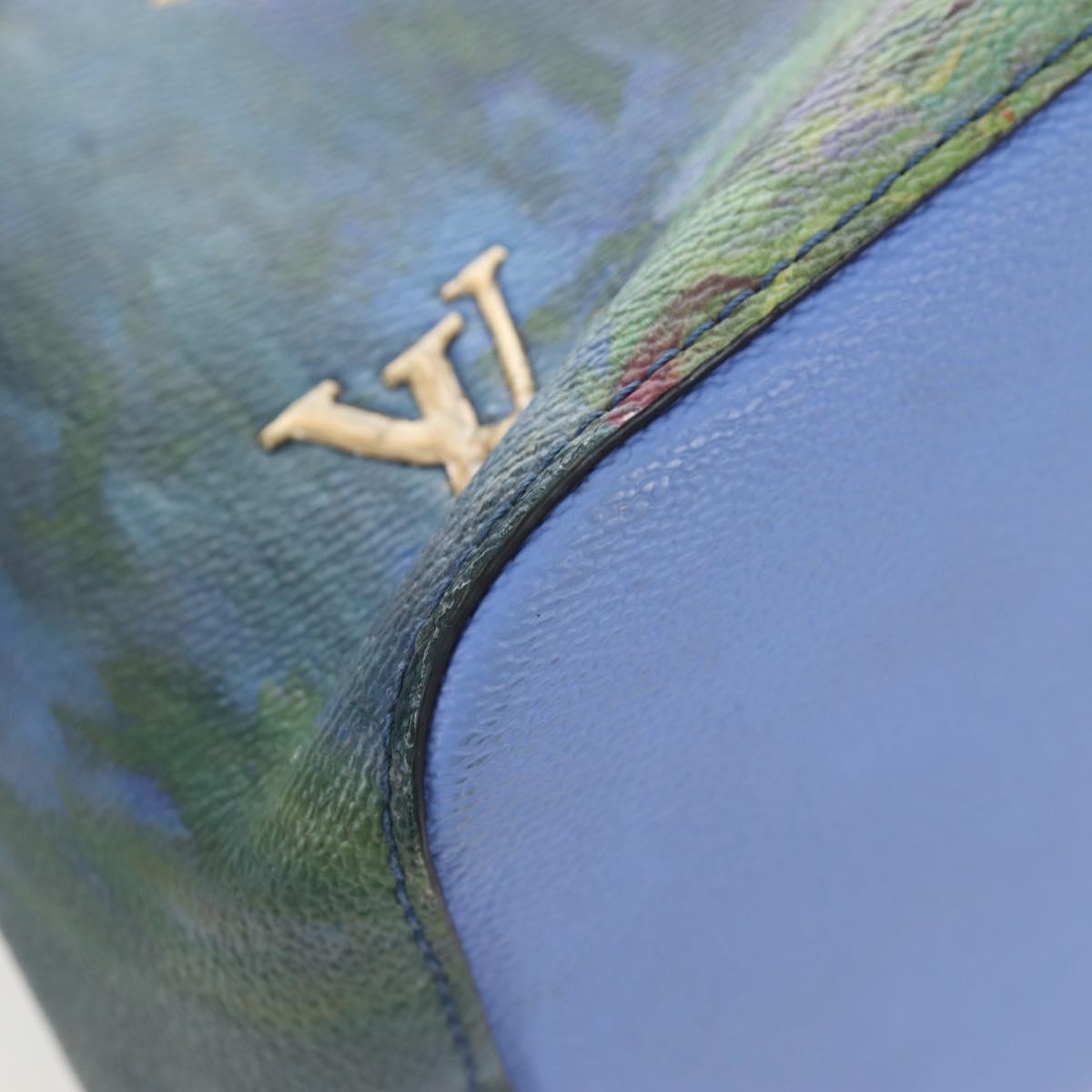 LOUIS VUITTON Masters Collection Neo Noe Monnaie Bag Blue M53500 LV BA14599M