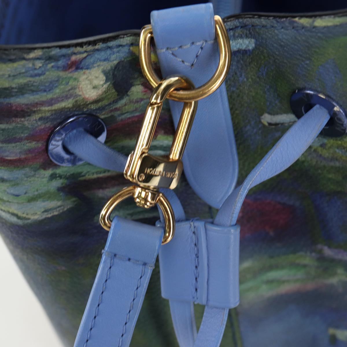 LOUIS VUITTON Masters Collection Neo Noe Monnaie Bag Blue M53500 LV BA14599M