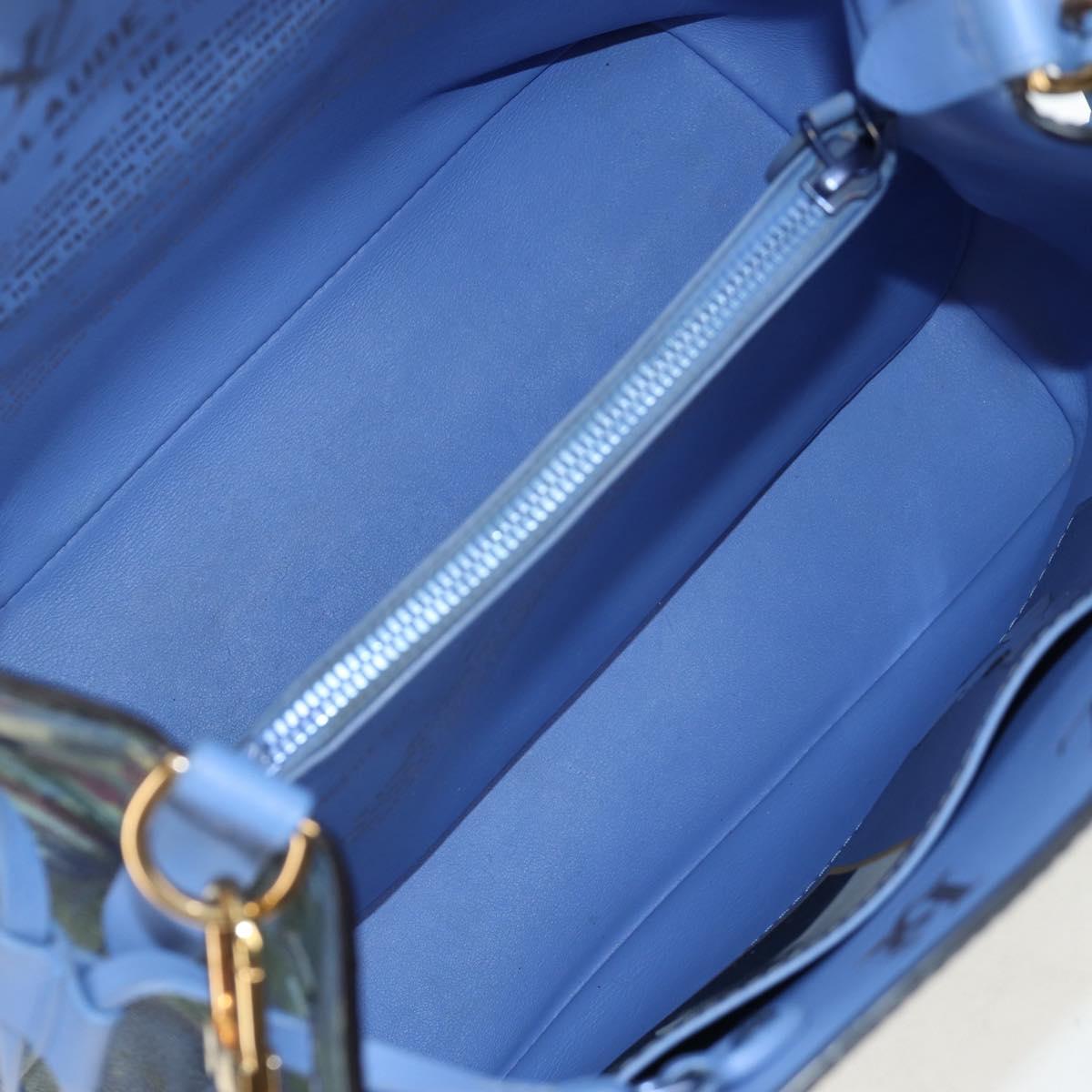 LOUIS VUITTON Masters Collection Neo Noe Monnaie Bag Blue M53500 LV BA14599M