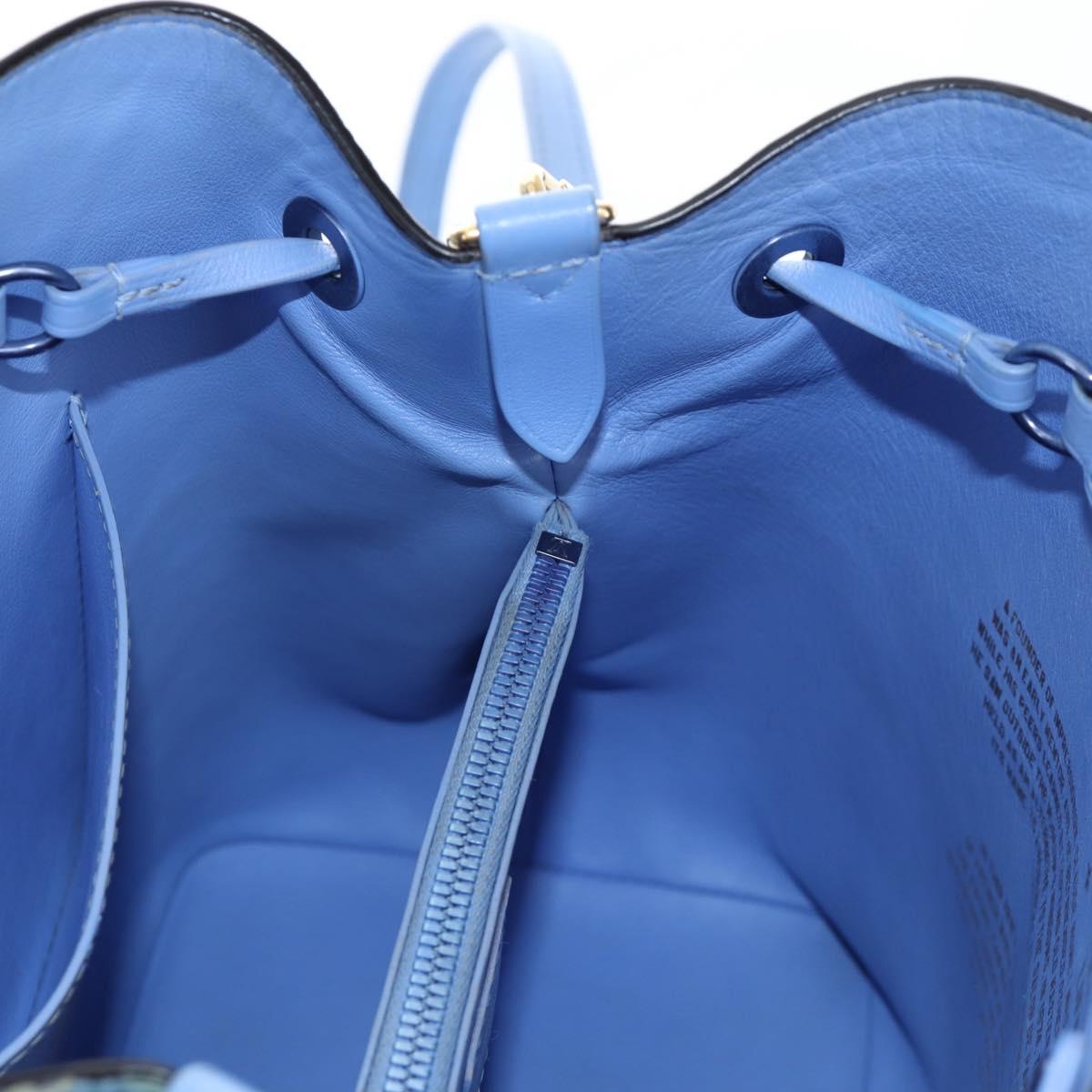 LOUIS VUITTON Masters Collection Neo Noe Monnaie Bag Blue M53500 LV BA14599M