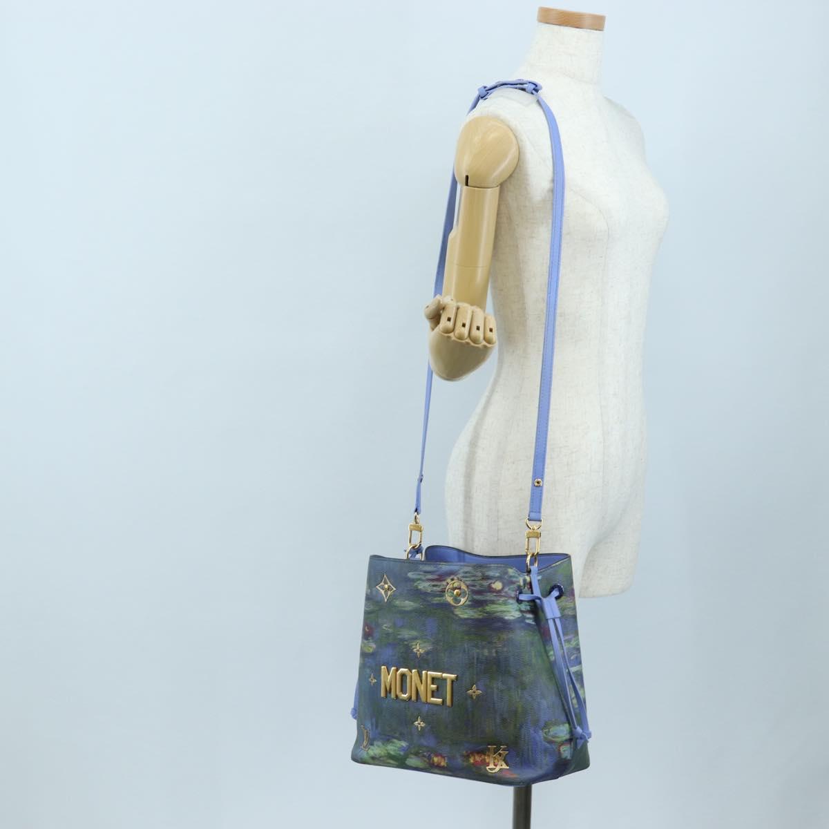 LOUIS VUITTON Masters Collection Neo Noe Monnaie Bag Blue M53500 LV BA14599M