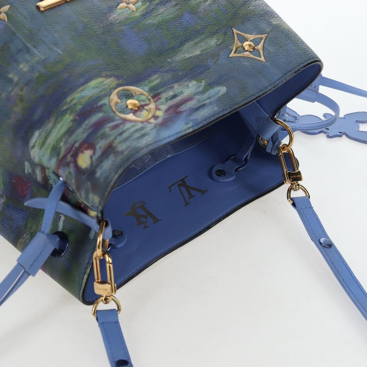 LOUIS VUITTON Masters Collection Neo Noe Monnaie Bag Blue M53500 LV BA14599M