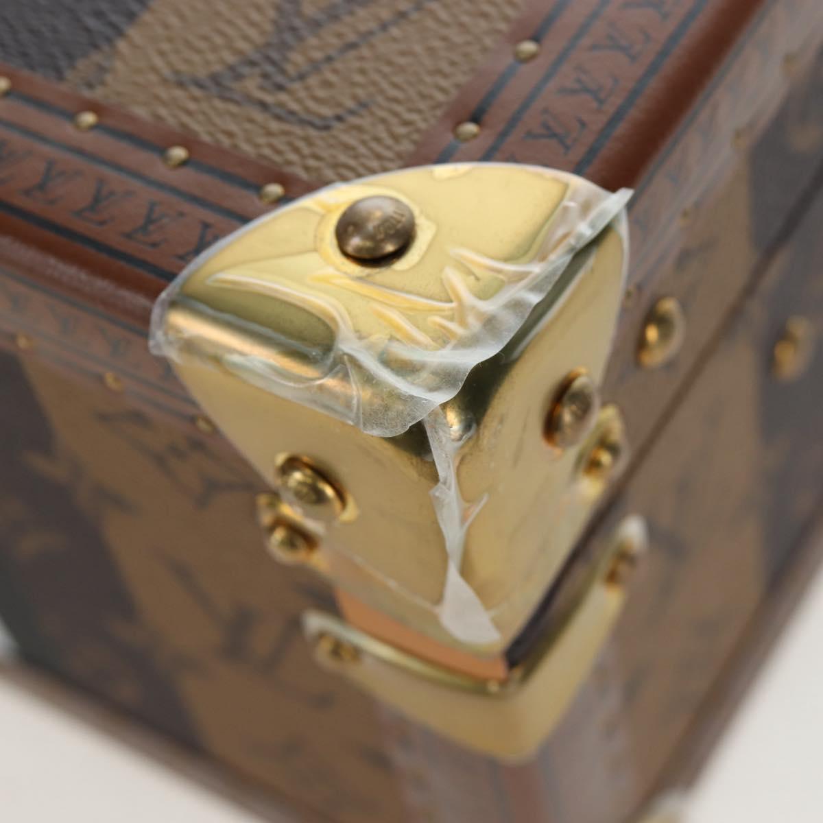 LOUIS VUITTON Monogram HUMAN MADE NIGO Cotoville 40 Trunk M20464 Auth BA14605SM