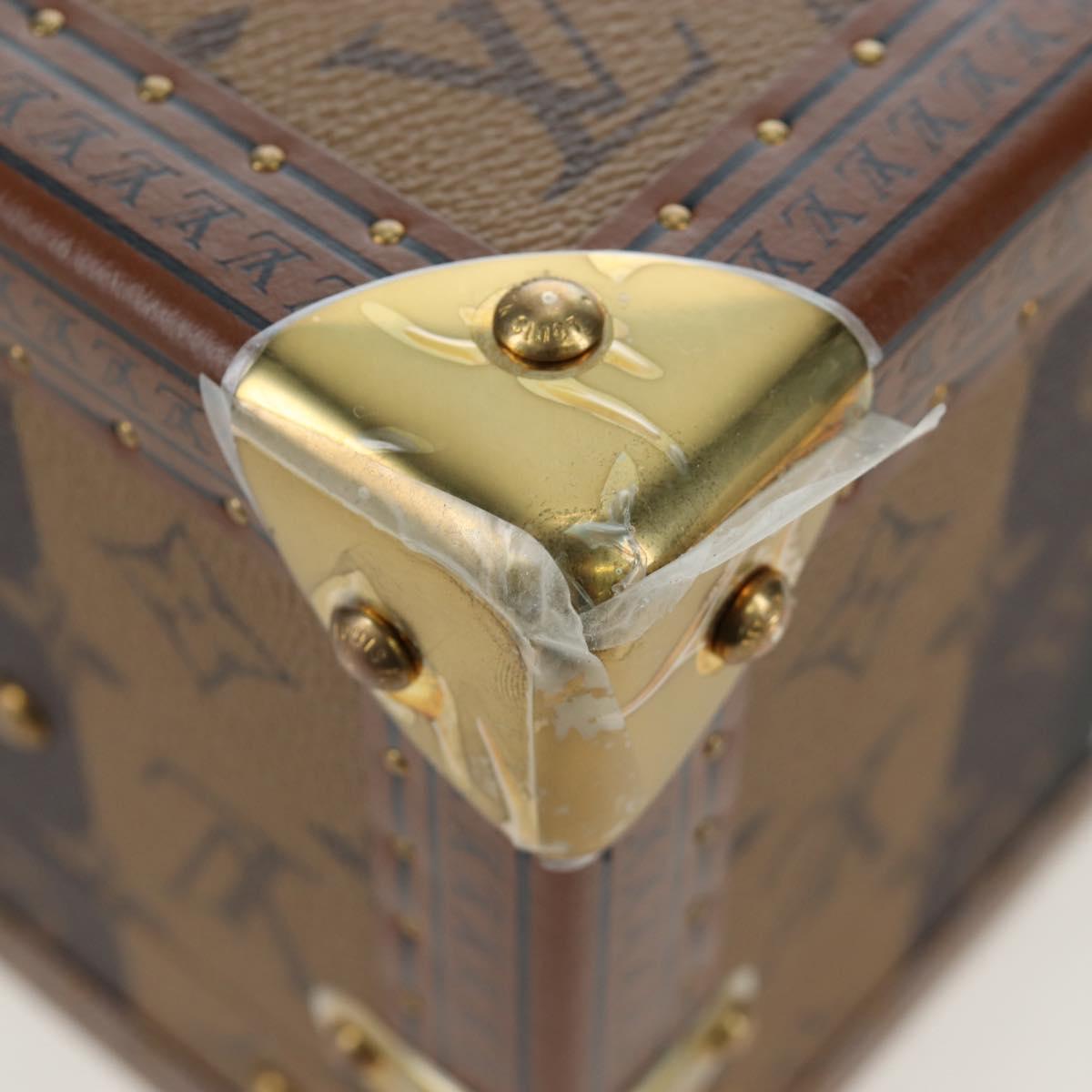 LOUIS VUITTON Monogram HUMAN MADE NIGO Cotoville 40 Trunk M20464 Auth BA14605SM