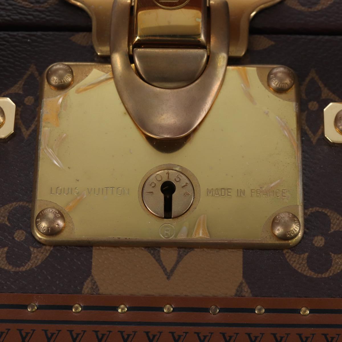 LOUIS VUITTON Monogram HUMAN MADE NIGO Cotoville 40 Trunk M20464 Auth BA14605SM