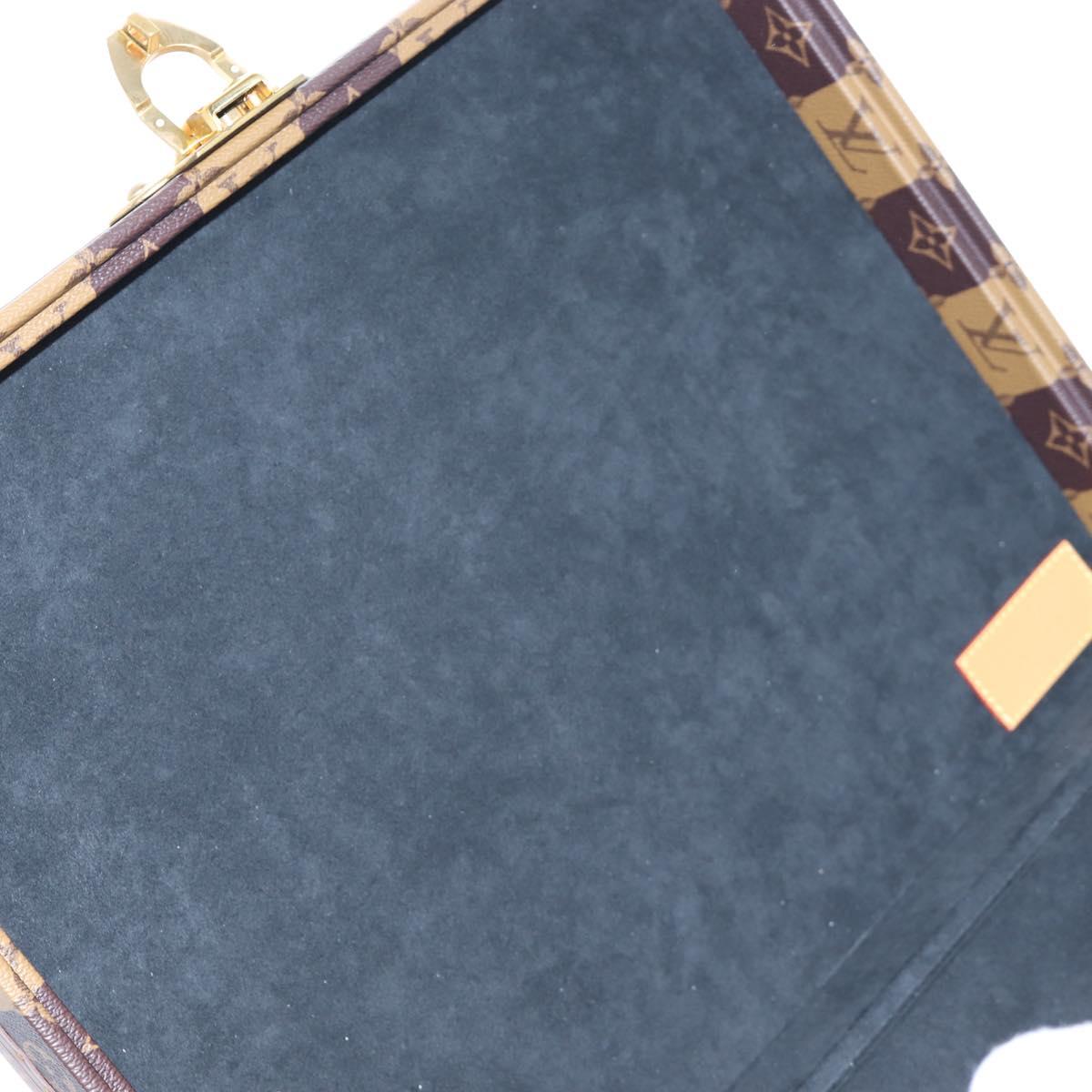 LOUIS VUITTON Monogram HUMAN MADE NIGO Cotoville 40 Trunk M20464 Auth BA14605SM