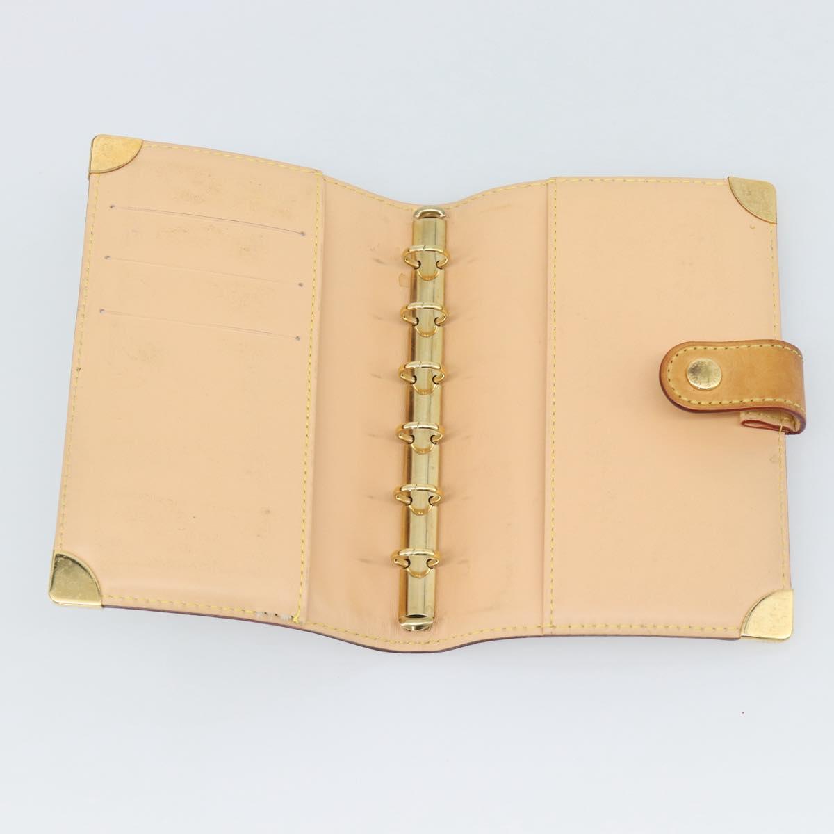 LOUIS VUITTON Monogram Multicolor Agenda PM Planner Cover R20895 LV Auth BA14615