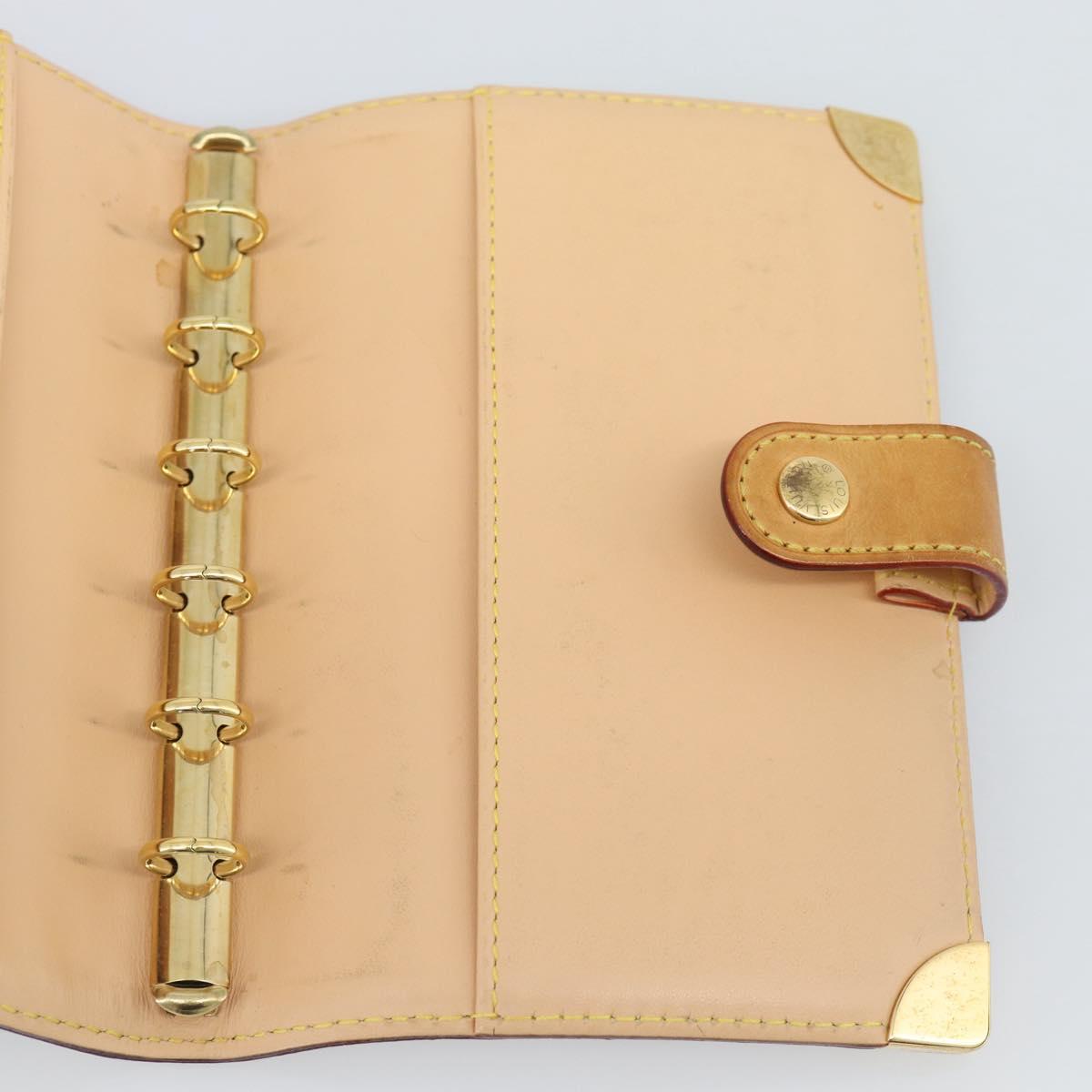 LOUIS VUITTON Monogram Multicolor Agenda PM Planner Cover R20895 LV Auth BA14615