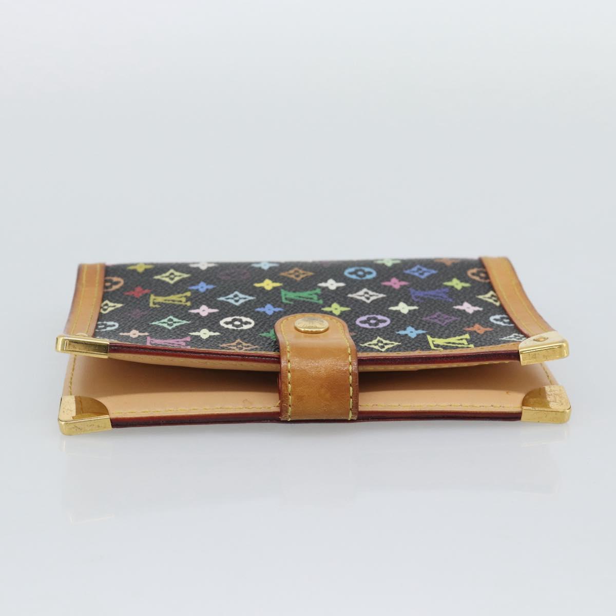LOUIS VUITTON Monogram Multicolor Agenda PM Planner Cover R20895 LV Auth BA14615