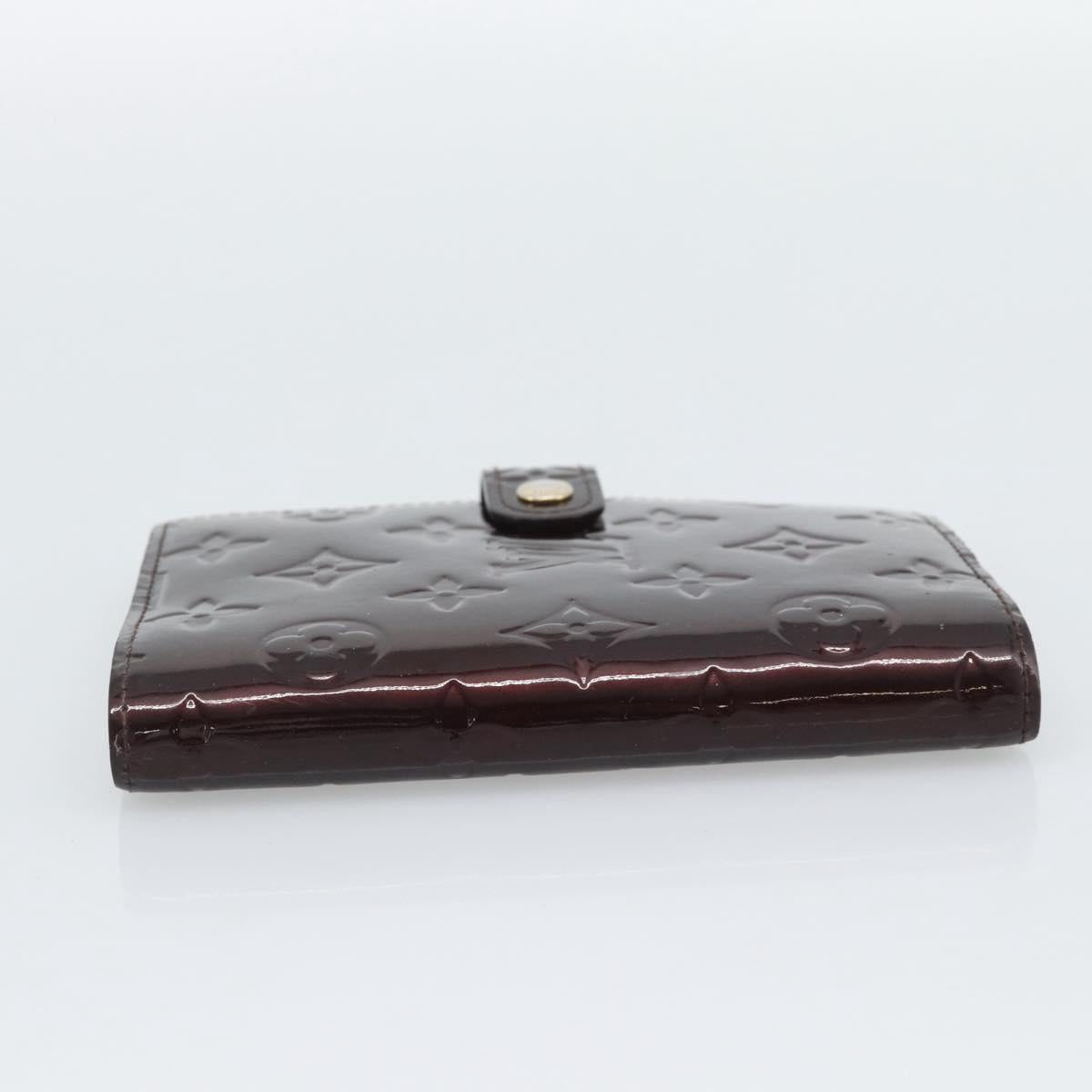 LOUIS VUITTON Monogram Vernis Agenda PM Cover Amarante R21026 LV Auth BA14617