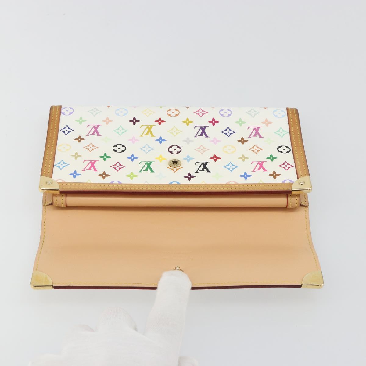 LOUIS VUITTON Monogram Multi Porte Tresor International M92659 Auth BA14626A