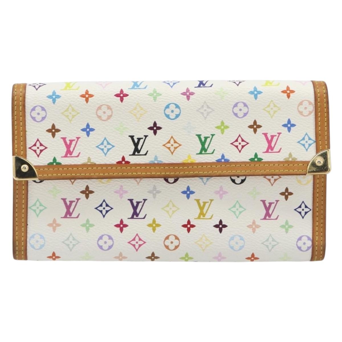 LOUIS VUITTON Monogram Multi Porte Tresor International M92659 Auth BA14626A