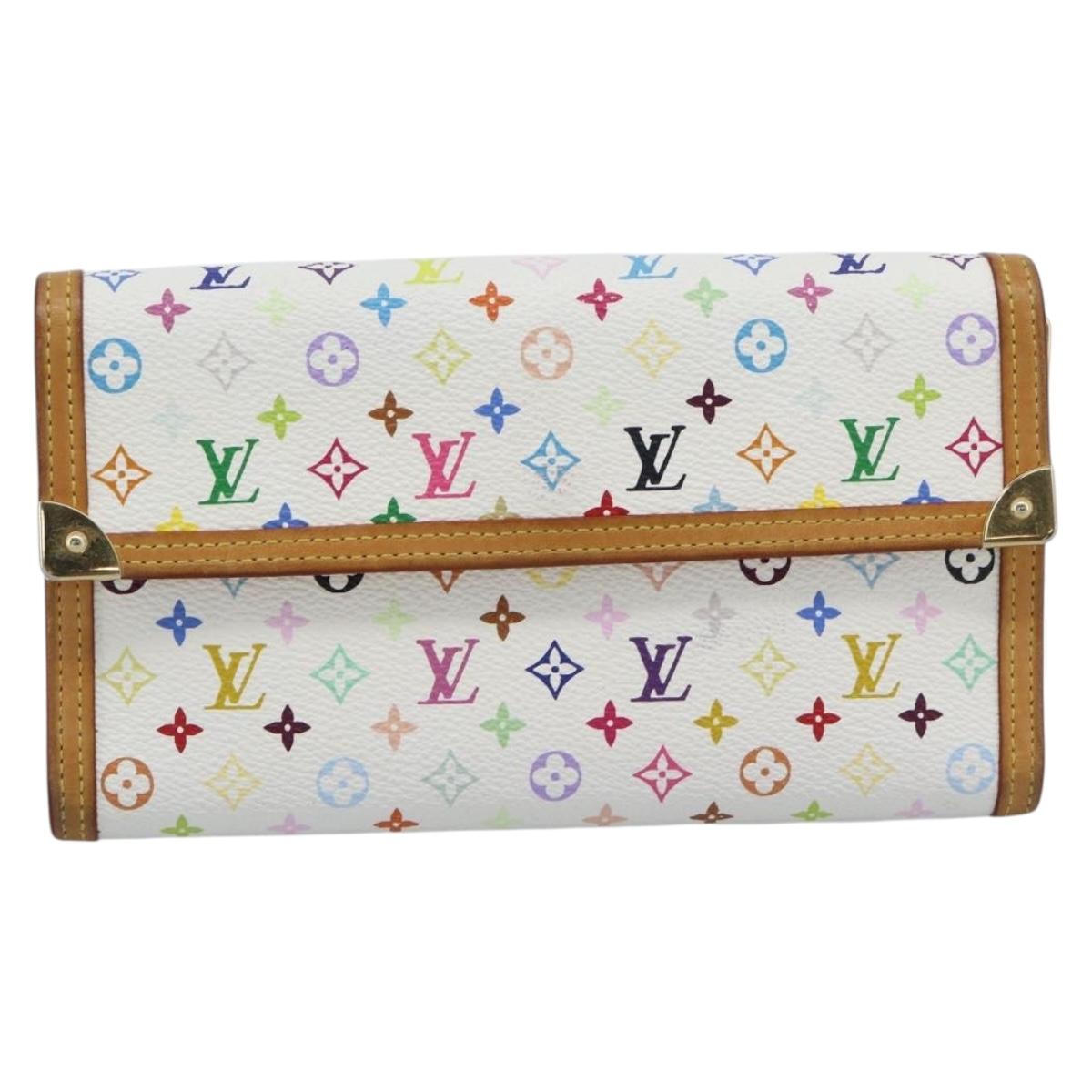 LOUIS VUITTON Monogram Multi Porte Tresor International M92659 LV Auth BA14627A