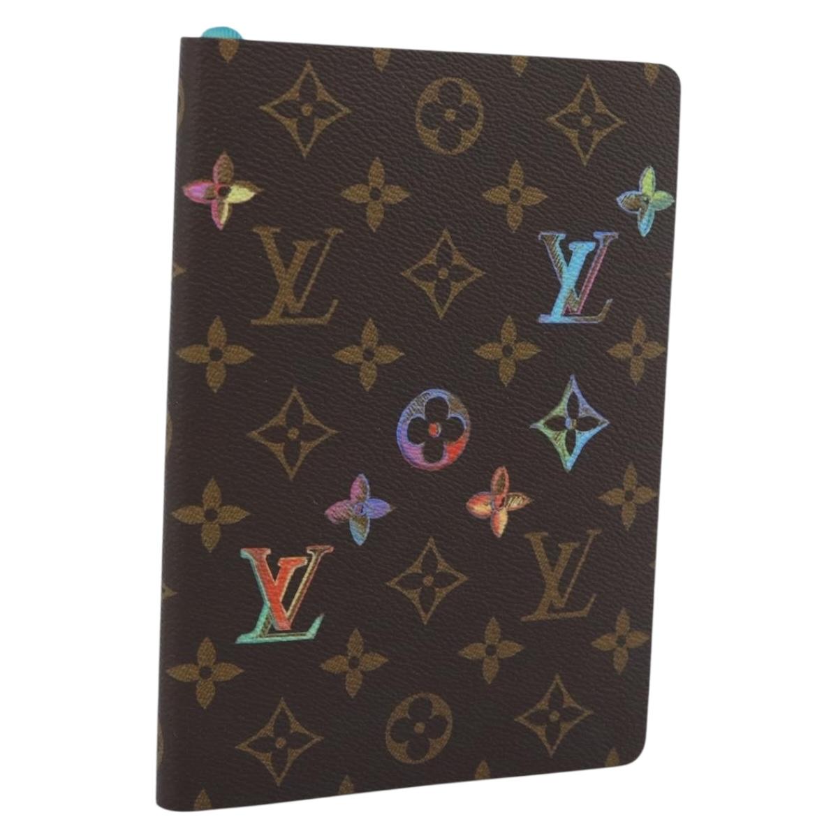 LOUIS VUITTON Monogram Kai Eclamance Note Book GI0767 LV Auth BA14631M