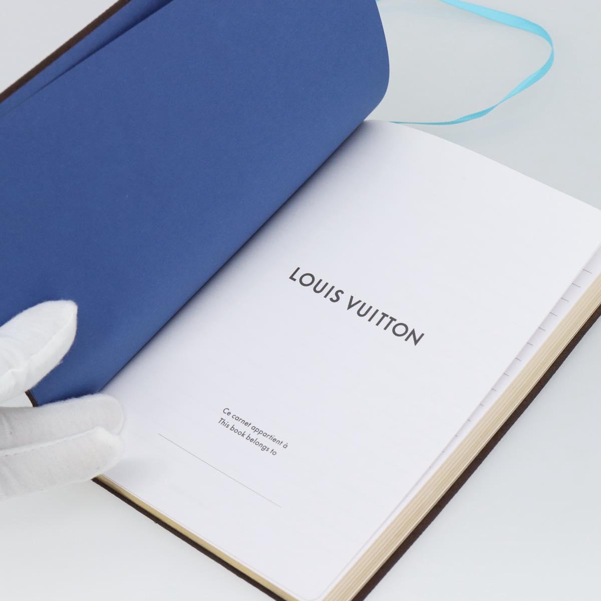 LOUIS VUITTON Monogram Kai Eclamance Note Book GI0767 LV Auth BA14631M