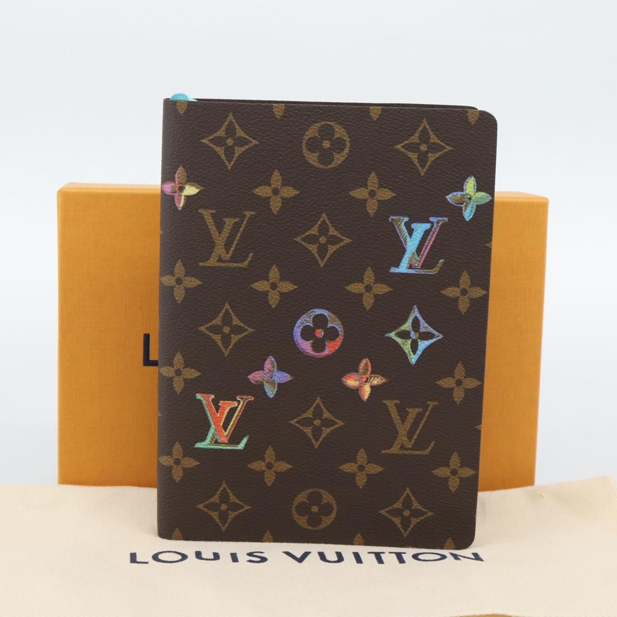 LOUIS VUITTON Monogram Kai Eclamance Note Book GI0767 LV Auth BA14631M