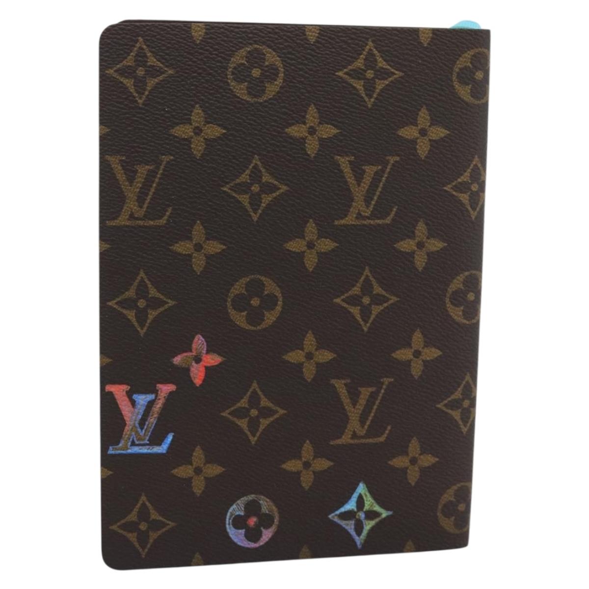 LOUIS VUITTON Monogram Kai Eclamance Note Book GI0767 LV Auth BA14631M