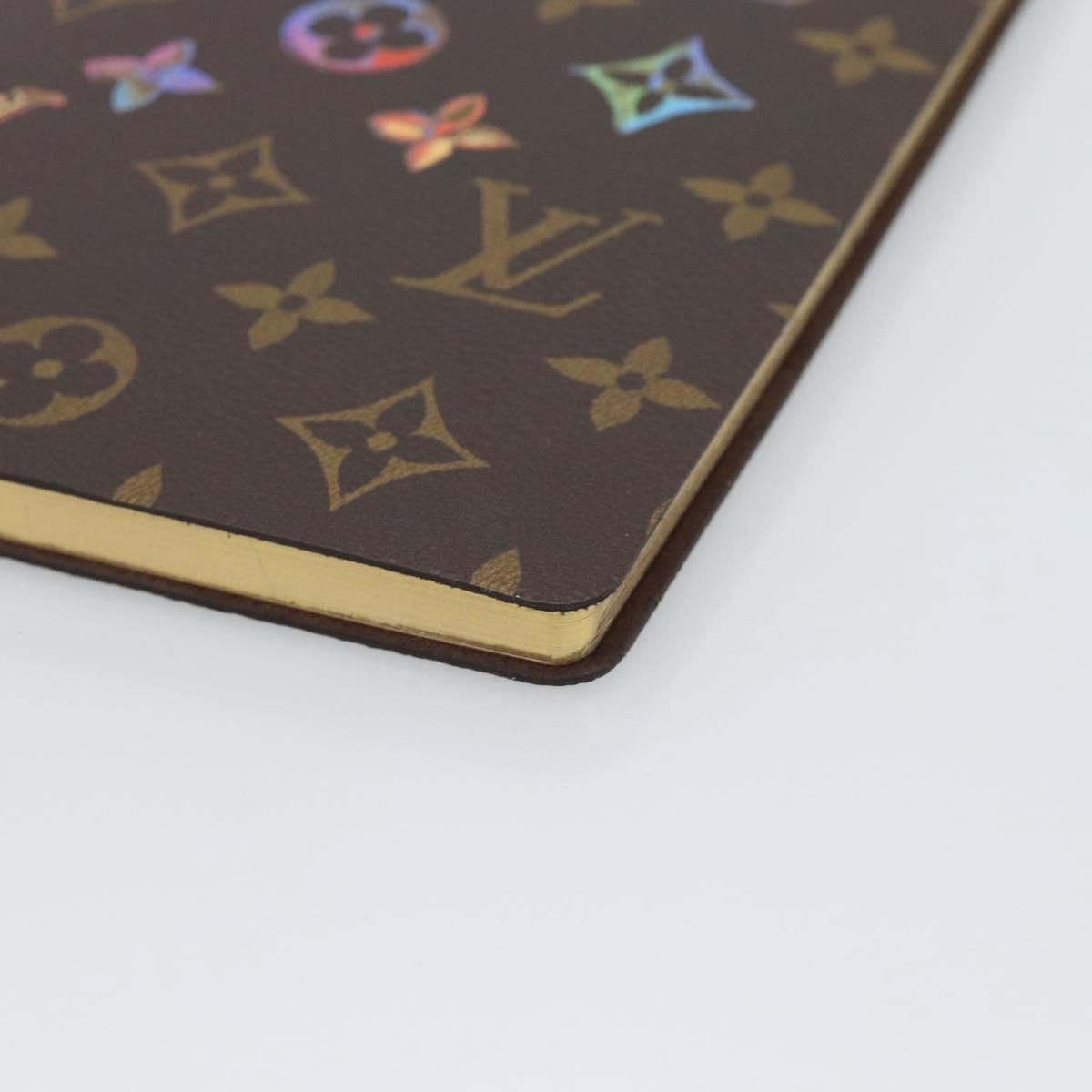 LOUIS VUITTON Monogram Kai Eclamance Note Book GI0767 LV Auth BA14631M