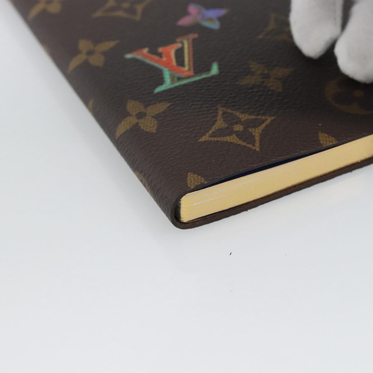 LOUIS VUITTON Monogram Kai Eclamance Note Book GI0767 LV Auth BA14631M