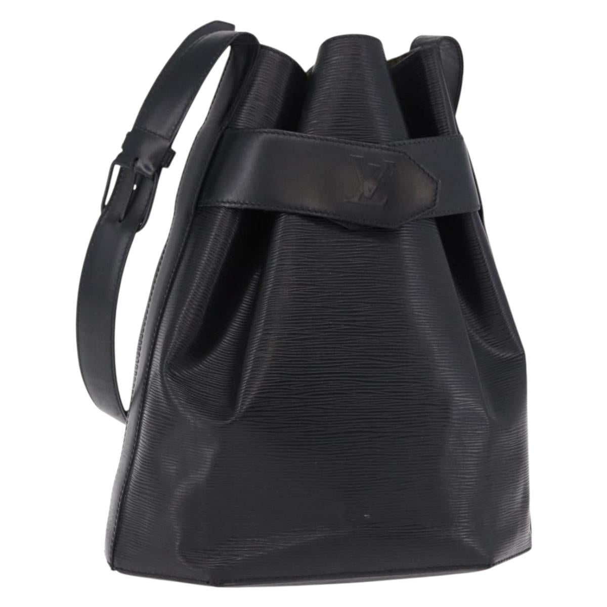 LOUIS VUITTON Epi Sac de Paul GM Shoulder Bag Black M80155 LV Auth BA14638