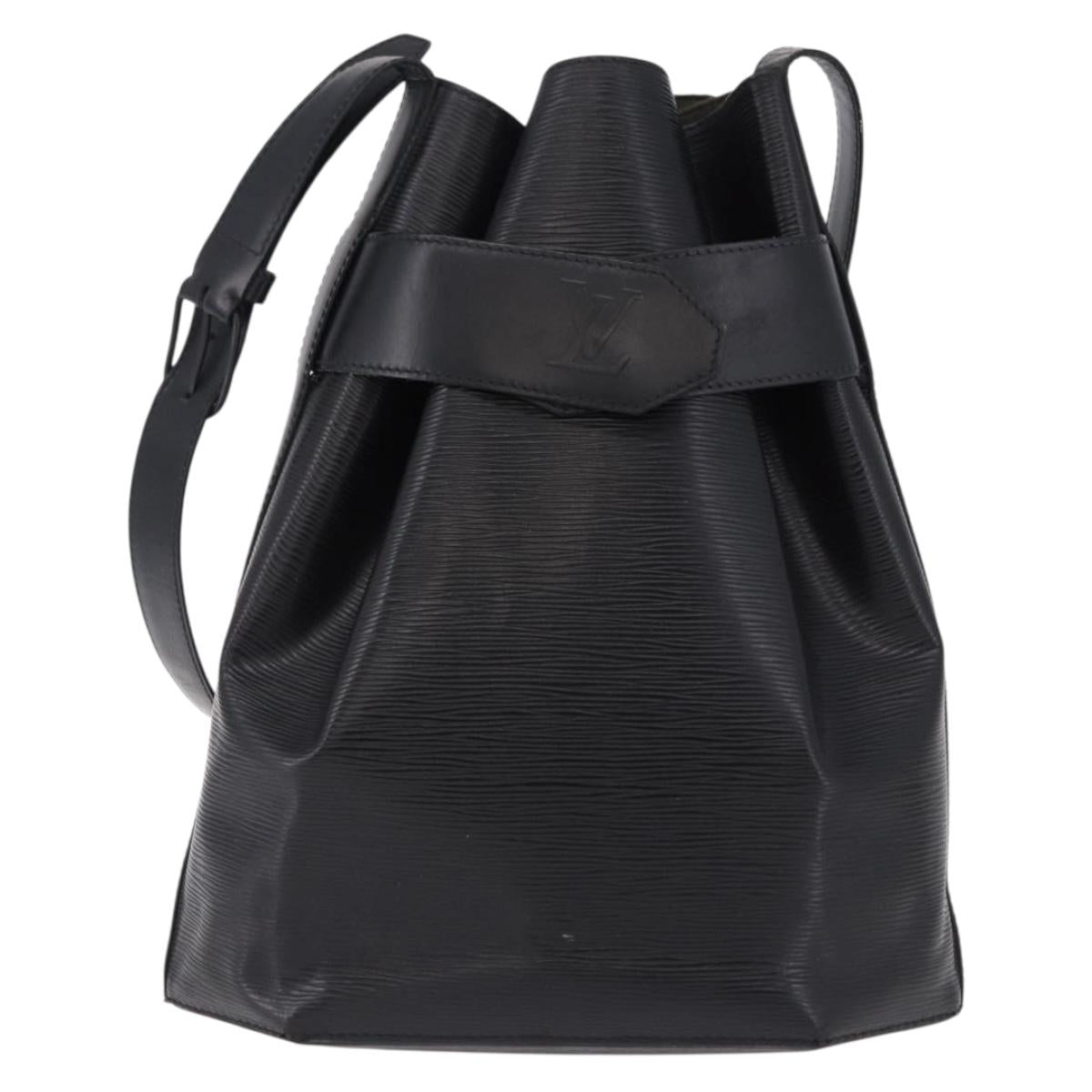 LOUIS VUITTON Epi Sac de Paul GM Shoulder Bag Black M80155 LV Auth BA14638