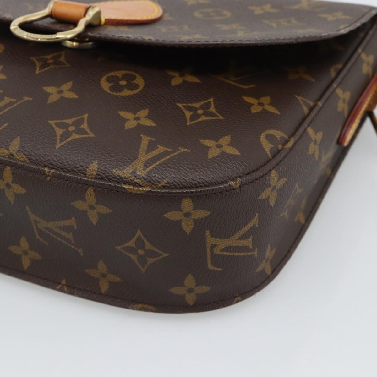 LOUIS VUITTON Monogram Saint Cloud GM Shoulder Bag M51242 LV Auth BA14640A