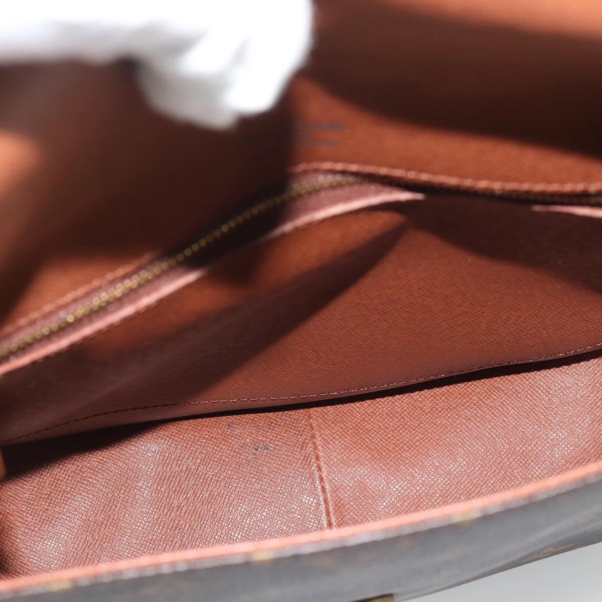 LOUIS VUITTON Monogram Saint Cloud GM Shoulder Bag M51242 LV Auth BA14640A