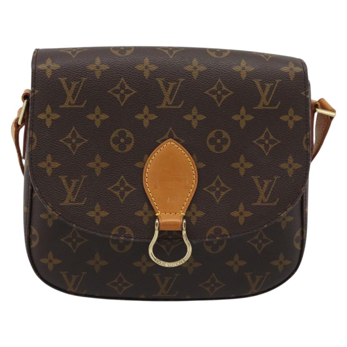 LOUIS VUITTON Monogram Saint Cloud GM Shoulder Bag M51242 LV Auth BA14640A