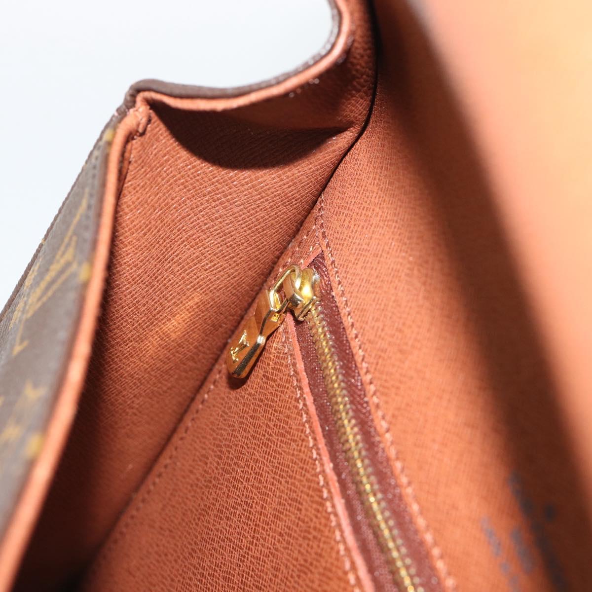 LOUIS VUITTON Monogram Saint Cloud GM Shoulder Bag M51242 LV Auth BA14640A