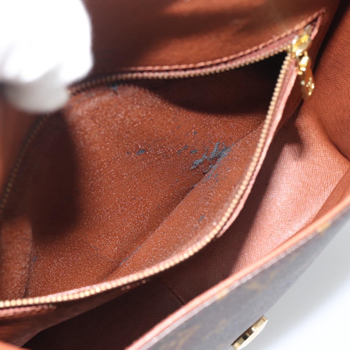 LOUIS VUITTON Monogram Saint Cloud GM Shoulder Bag M51242 LV Auth BA14640A