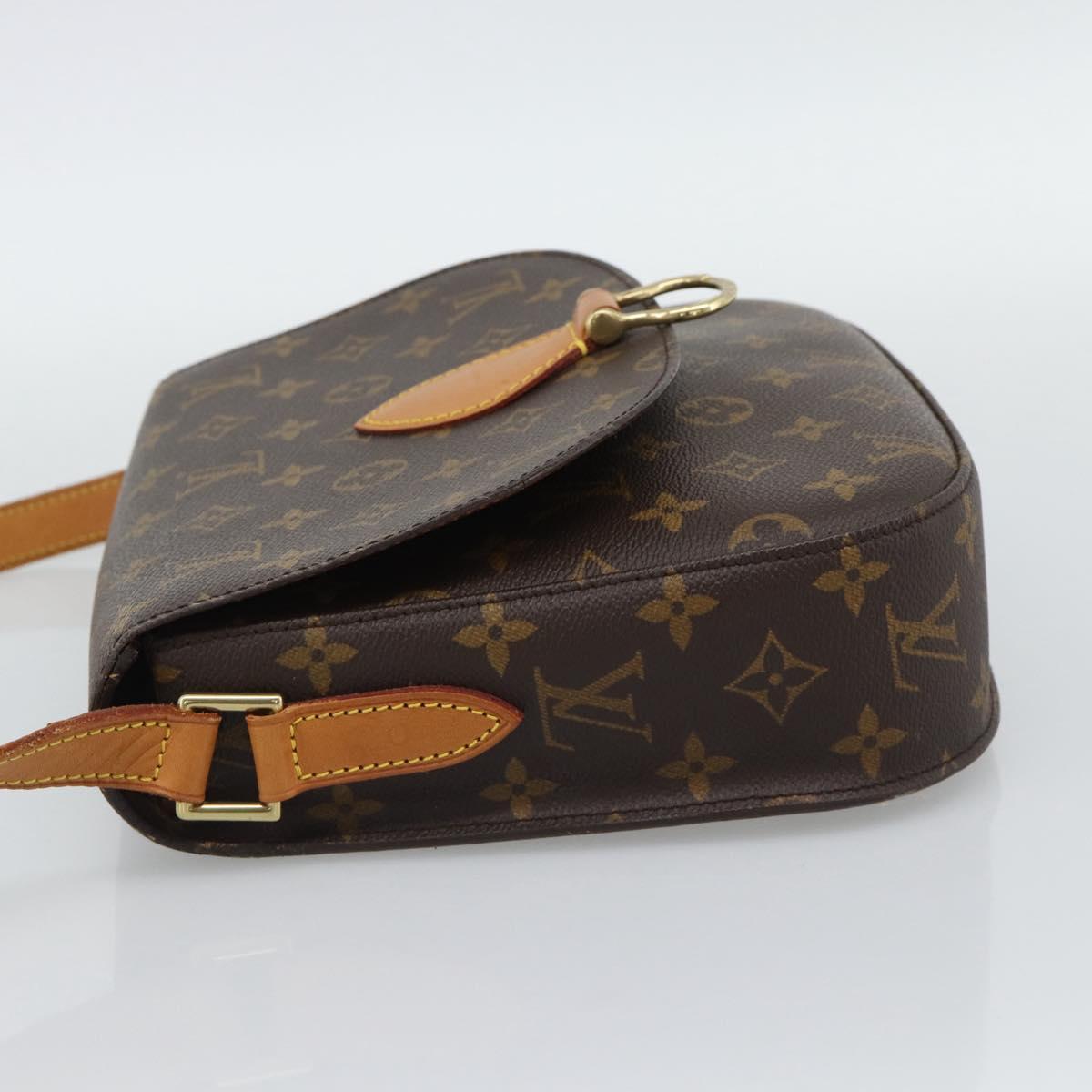 LOUIS VUITTON Monogram Saint Cloud GM Shoulder Bag M51242 LV Auth BA14640A