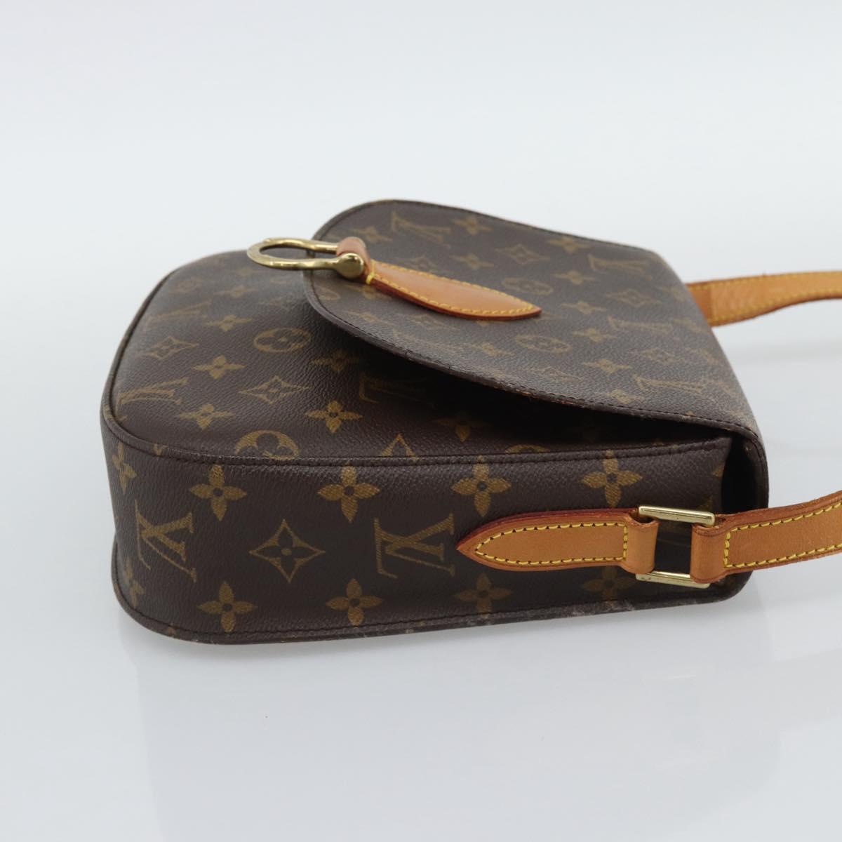 LOUIS VUITTON Monogram Saint Cloud GM Shoulder Bag M51242 LV Auth BA14640A