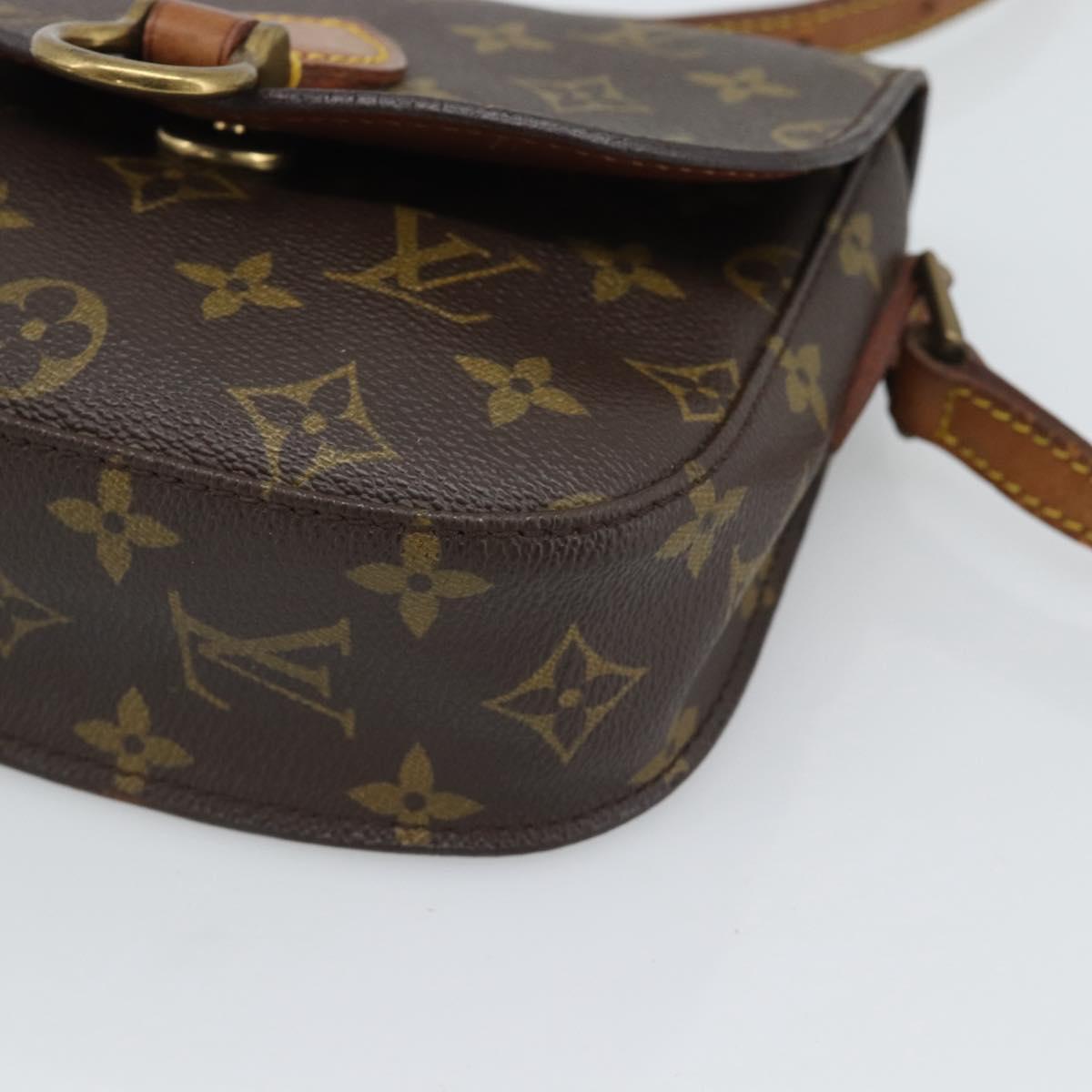 LOUIS VUITTON Monogram Saint Cloud PM Shoulder Bag M51244 LV Auth BA14644
