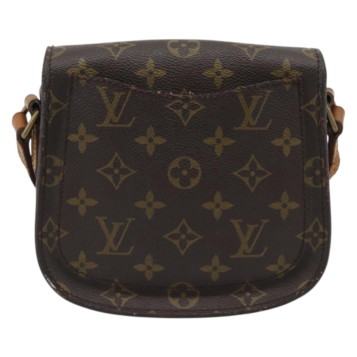 LOUIS VUITTON Monogram Saint Cloud PM Shoulder Bag M51244 LV Auth BA14644