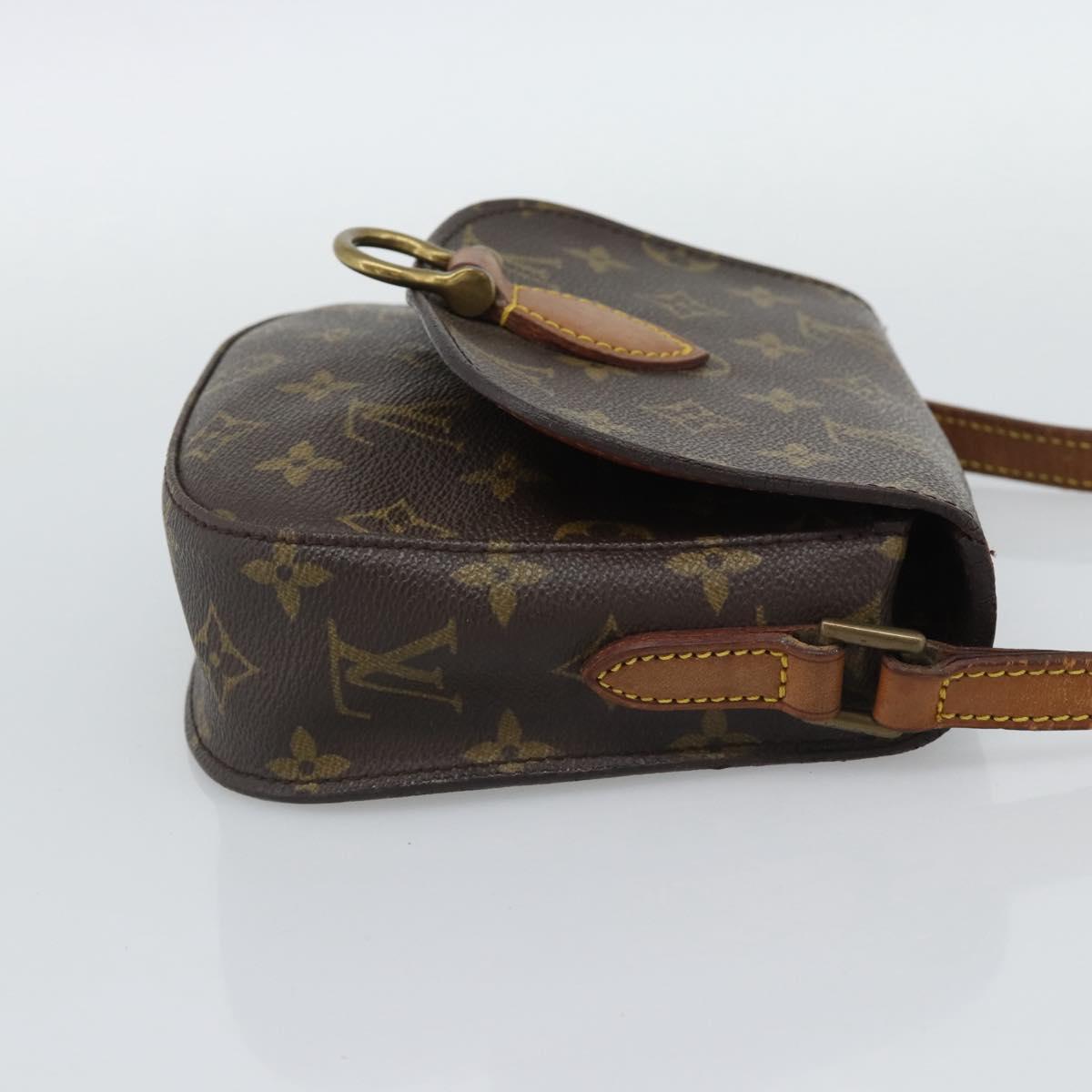 LOUIS VUITTON Monogram Saint Cloud PM Shoulder Bag M51244 LV Auth BA14644