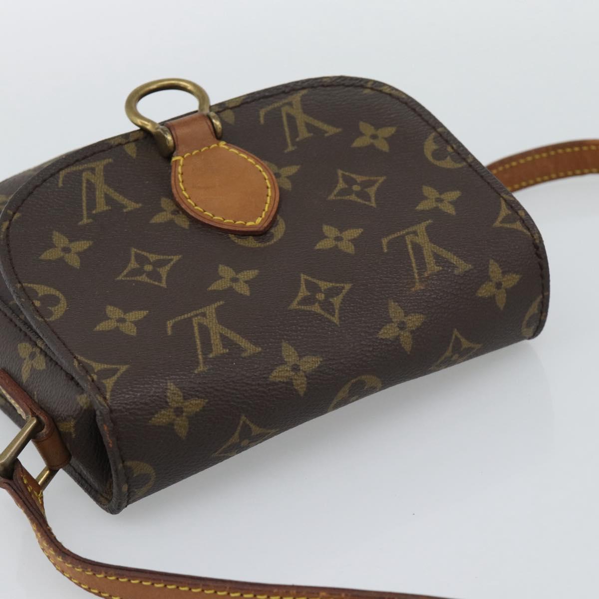 LOUIS VUITTON Monogram Saint Cloud PM Shoulder Bag M51244 LV Auth BA14644